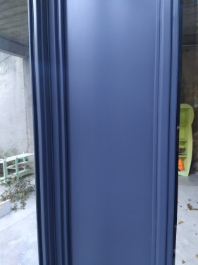 Verrière extérieure sas d'entrée /  Double porte battante / Finition thermolaquée