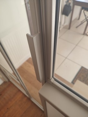 Verrière style art déco / Porte battante Porte coulissante / Finition thermolaquée